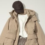 ダウン×ベロアスカートコーデ