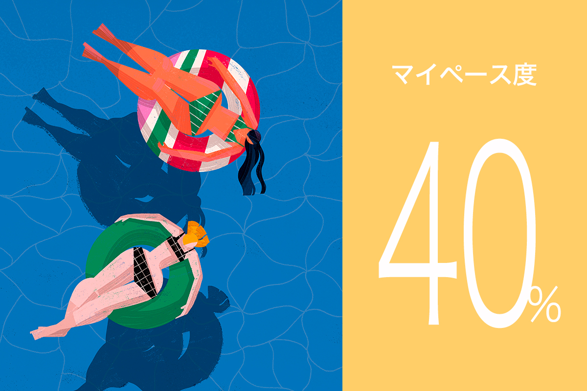 マイペース40%