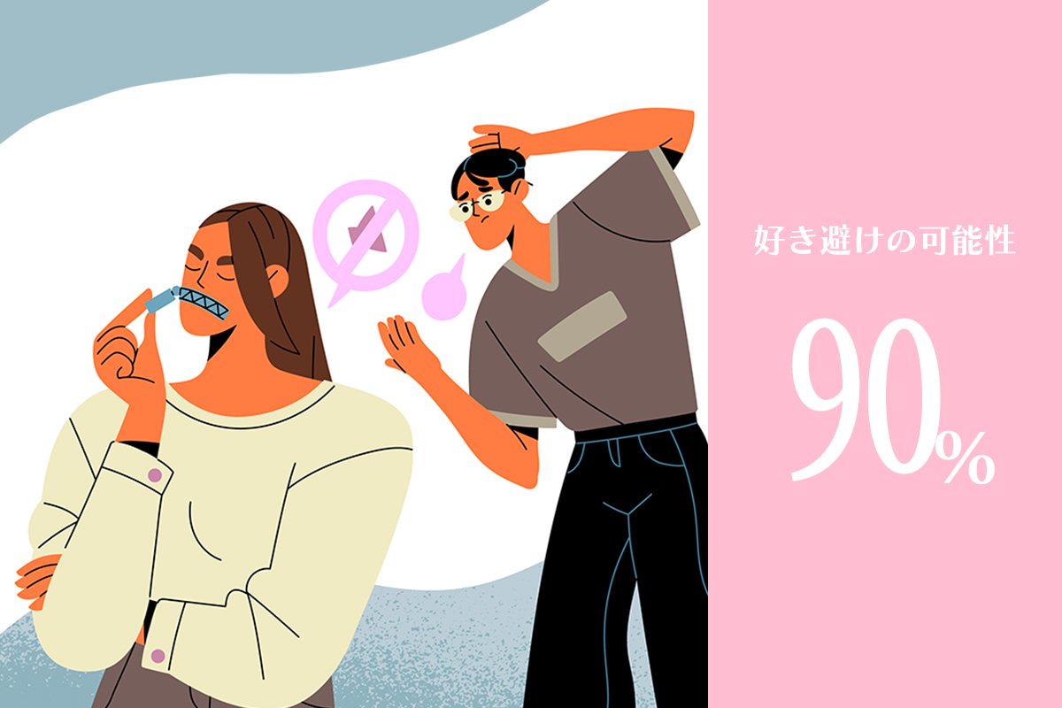 好き避けの可能性90%