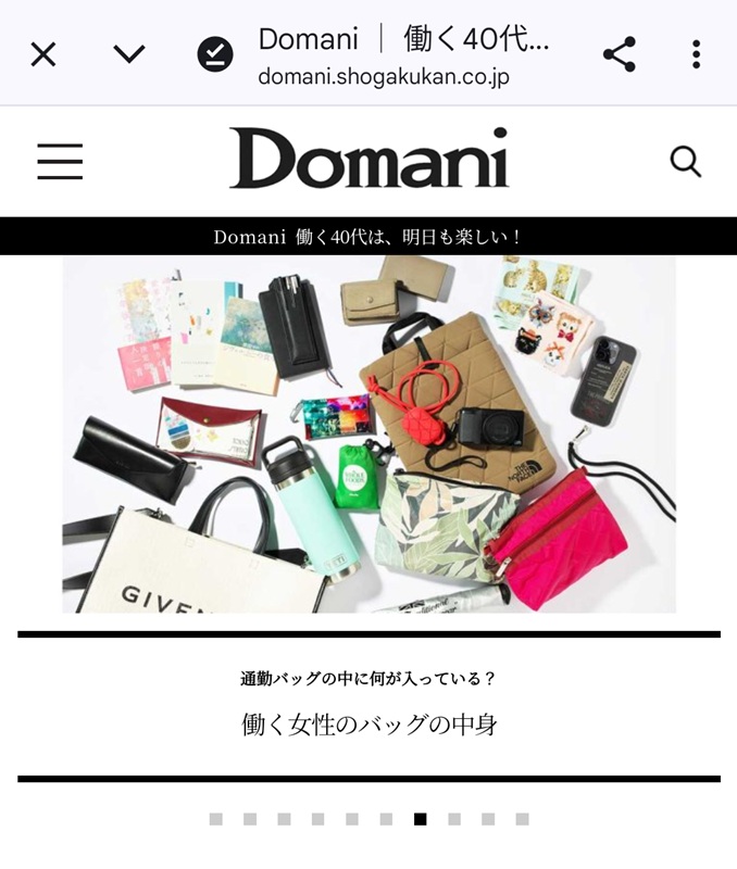 ダウンロードしたページが無事に表示されている画像