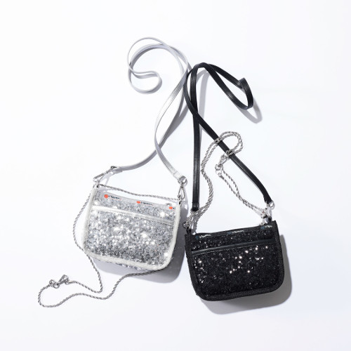 ▲2Way Chain Mini Bag￥25,300 カラー：Cosmic Silver、Cosmic Black