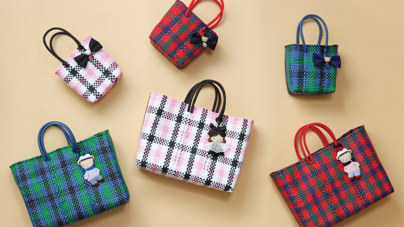 ▲ミニバッグ¥17,600、バッグ¥26,400