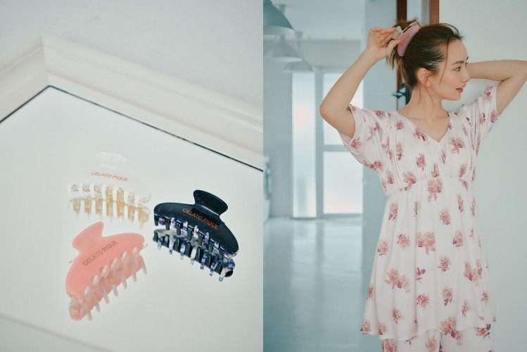 ▲【母の日】ロゴヘアクリップ¥3,520
