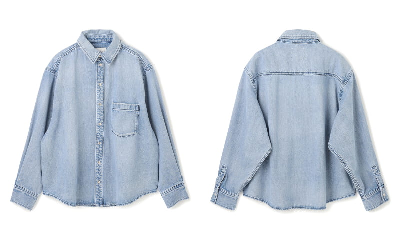 ▲THE SENSE uncrave SHIRT¥34,100 サイズ:1、2