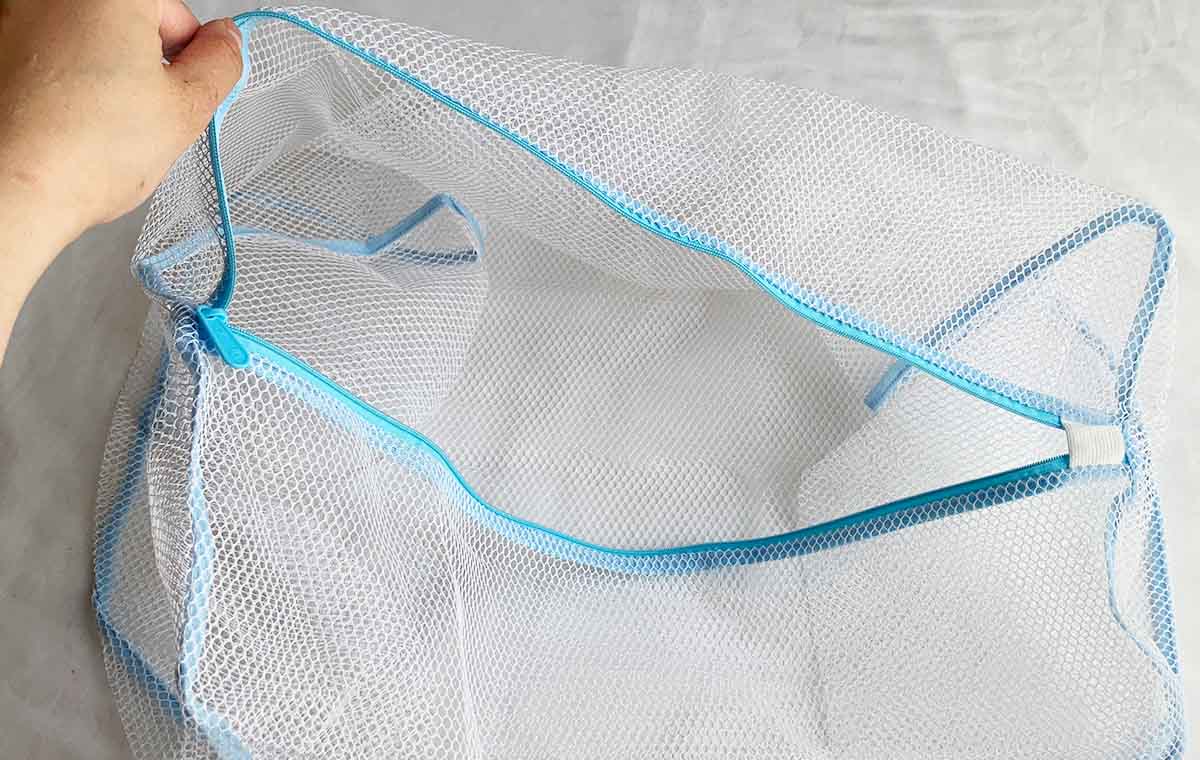 厚手衣類用洗濯ネット（円柱型）