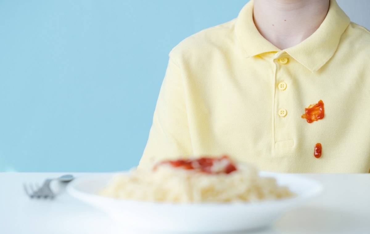 子供服　よごれ