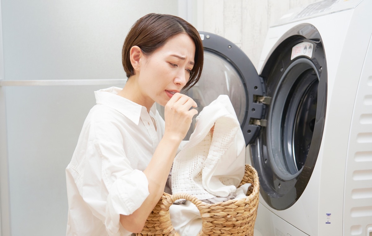 洗濯層 におい
