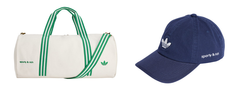 S&R CANVAS BAG￥15,400、S&R CAP￥6,600