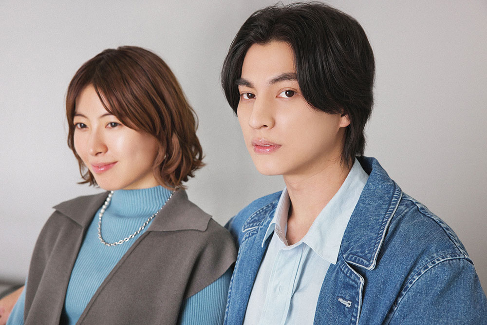 瀧本美織さんとガルフさんのバストアップ