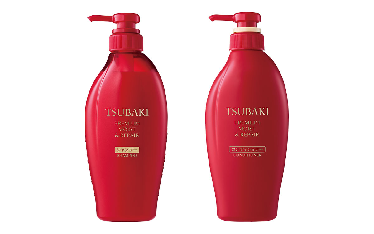 TSUBAKIのシャンプーとコンディショナー