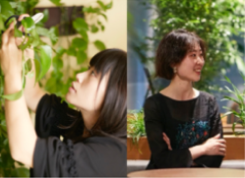市野澤さんと森さんの写真