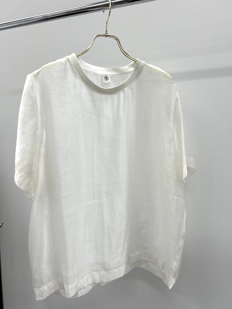 “ザ ガーメント”のシアーTシャツ