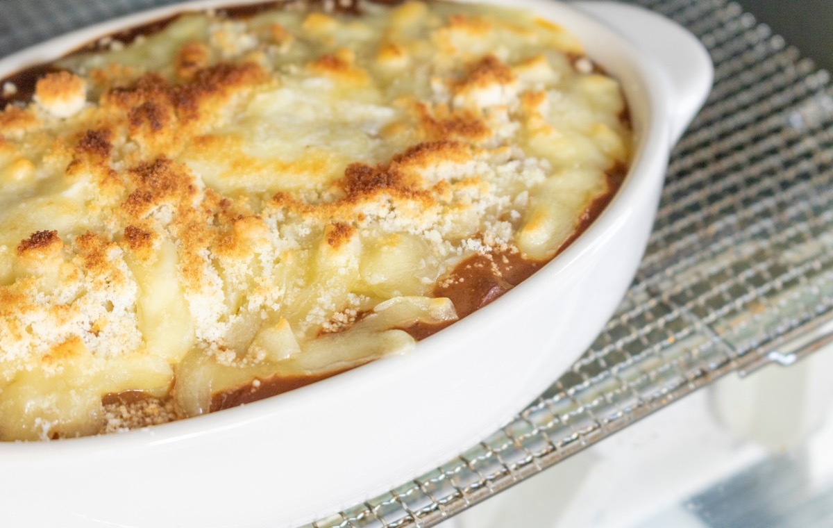 トースターでやくグラタン