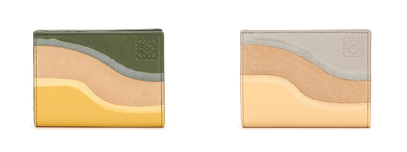 財布BOTTLE GREEN/OCHRE、SPARKLING GREY/BUTTER
