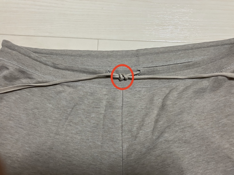 結び目の完成図の写真