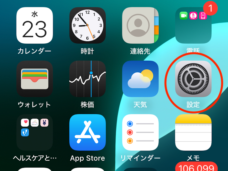 Iphoneの画面のスクショ