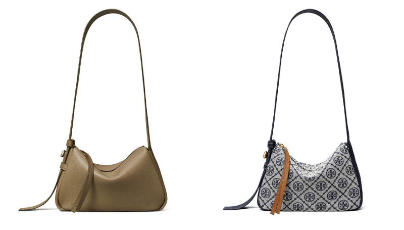 ロミー ショルダー バッグ　カーキ、ジャカード