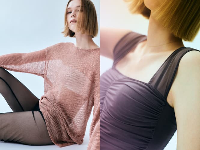 バンドゥブラとコルセットの着用例