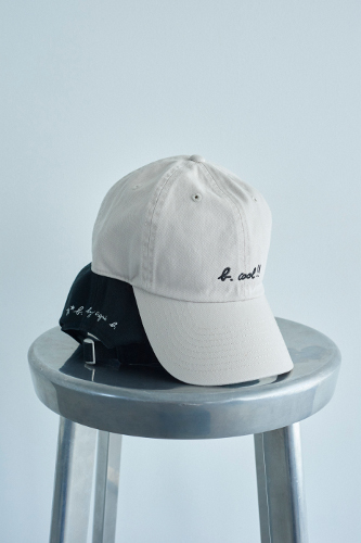 コットン 刺繍 キャップ“b. cool!!”