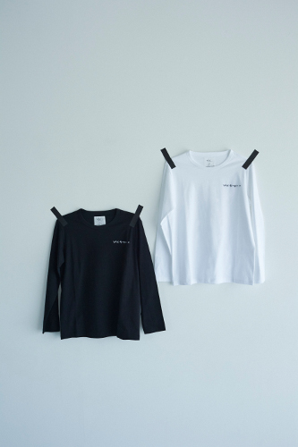 オーガニックコットン ロゴ ロングスリーブTシャツ