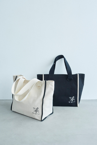 コットン パイピング トートバッグ