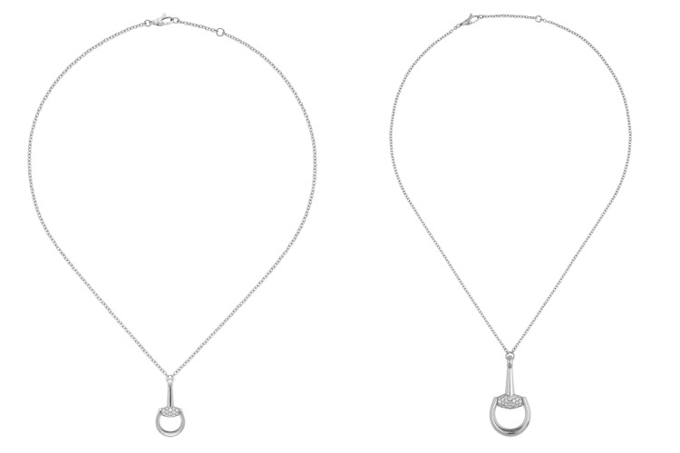 ホワイトゴールド ネックレス