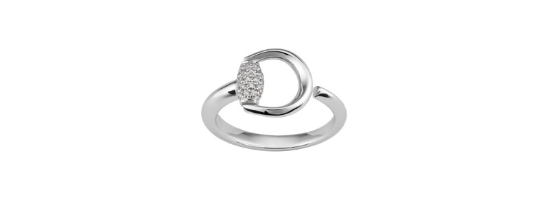 ホワイトゴールド リング