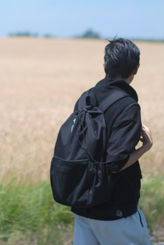 バックパック着用画像