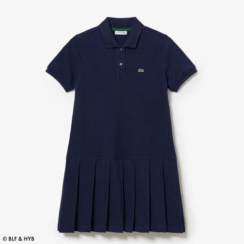 バックプリントミニポロドレス