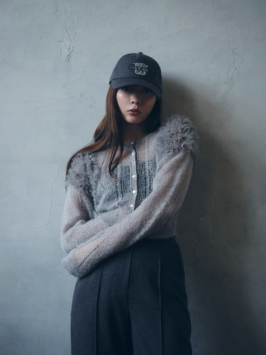 シアーカーディガン