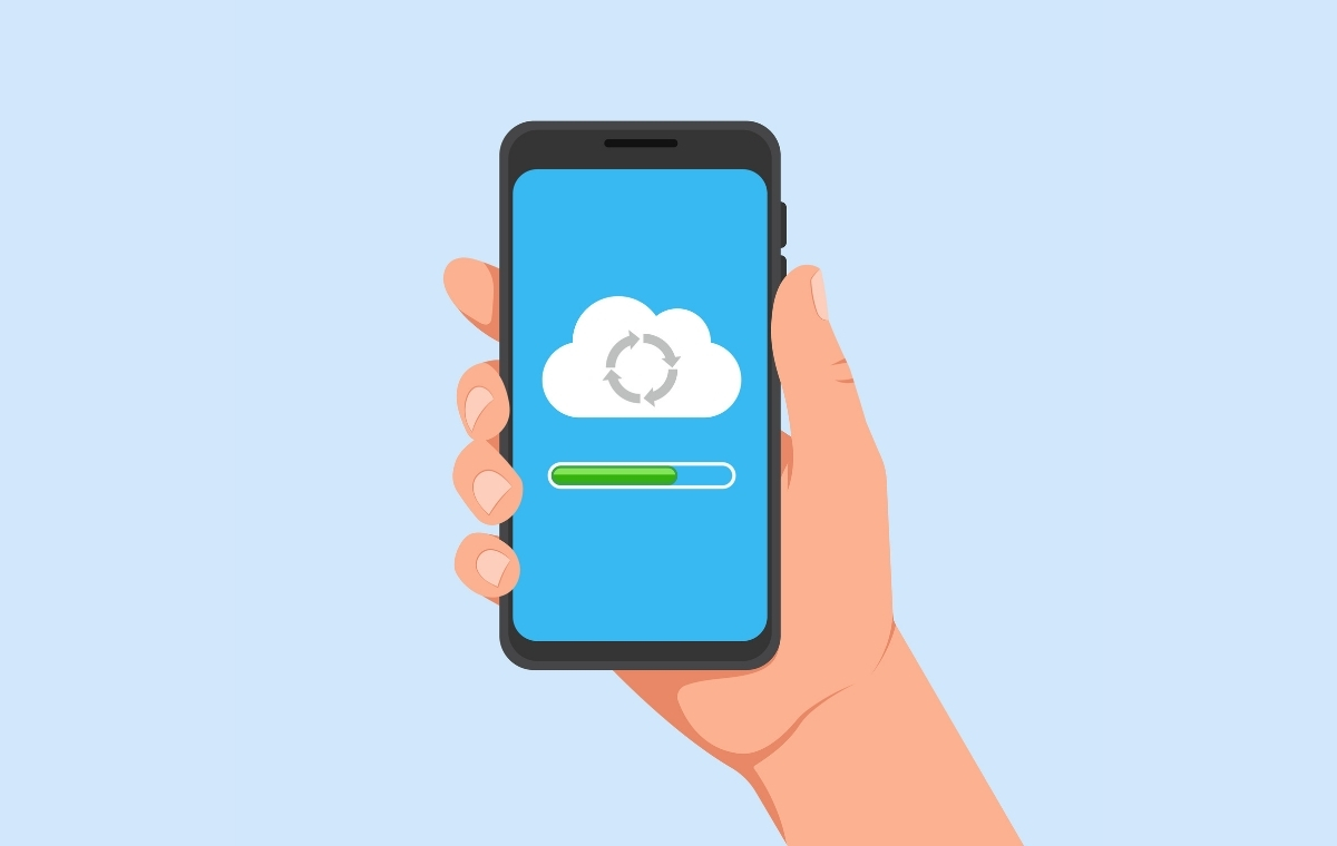スマホのクラウドに保存しているイメージ画像