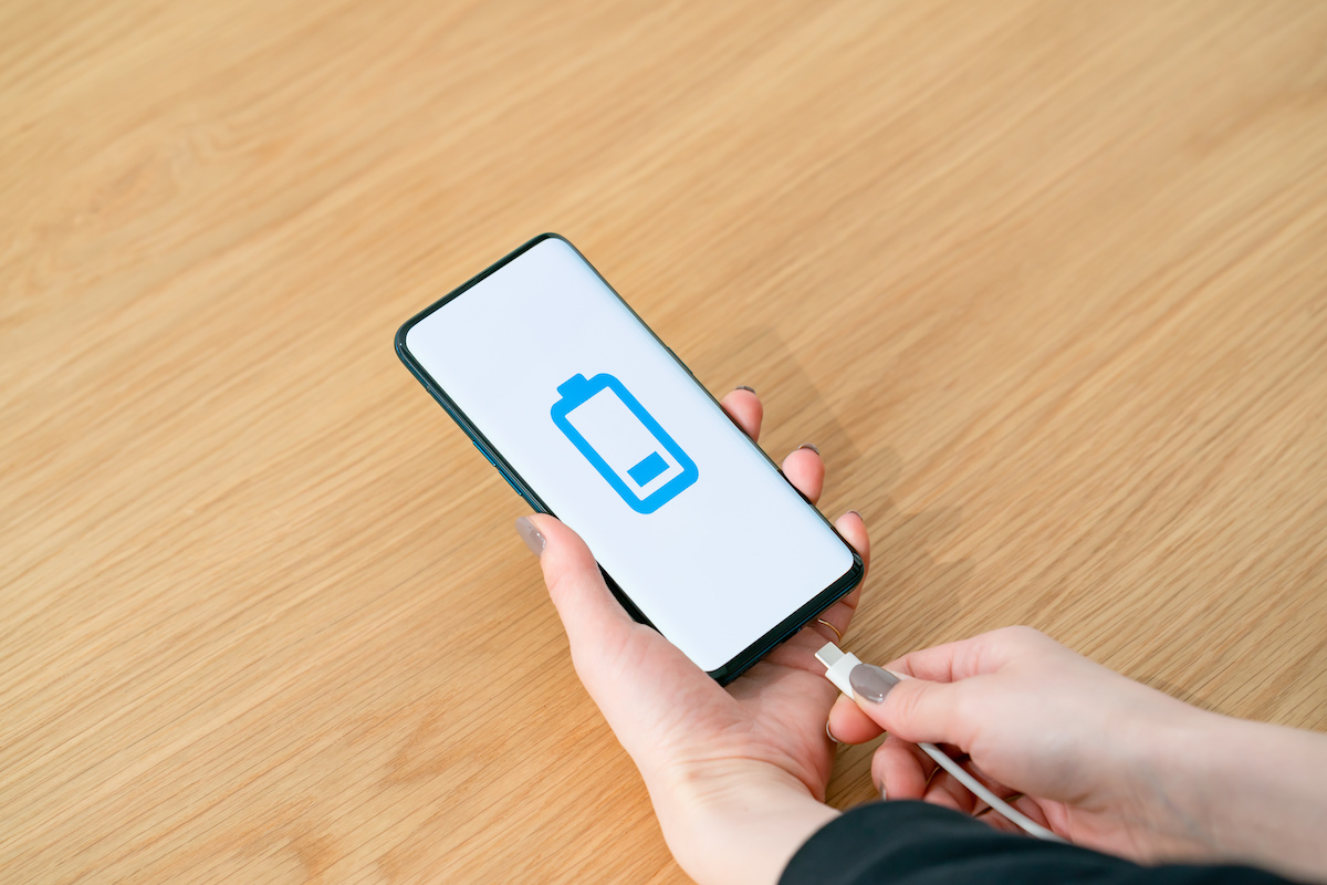 スマホ充電