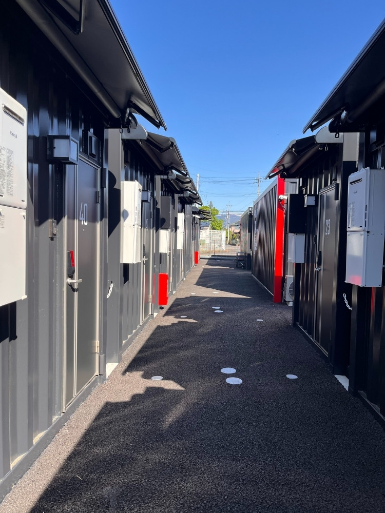 コンテナホテルの写真