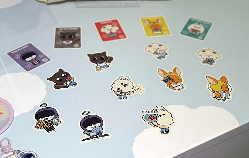 PPULBATUのステッカー