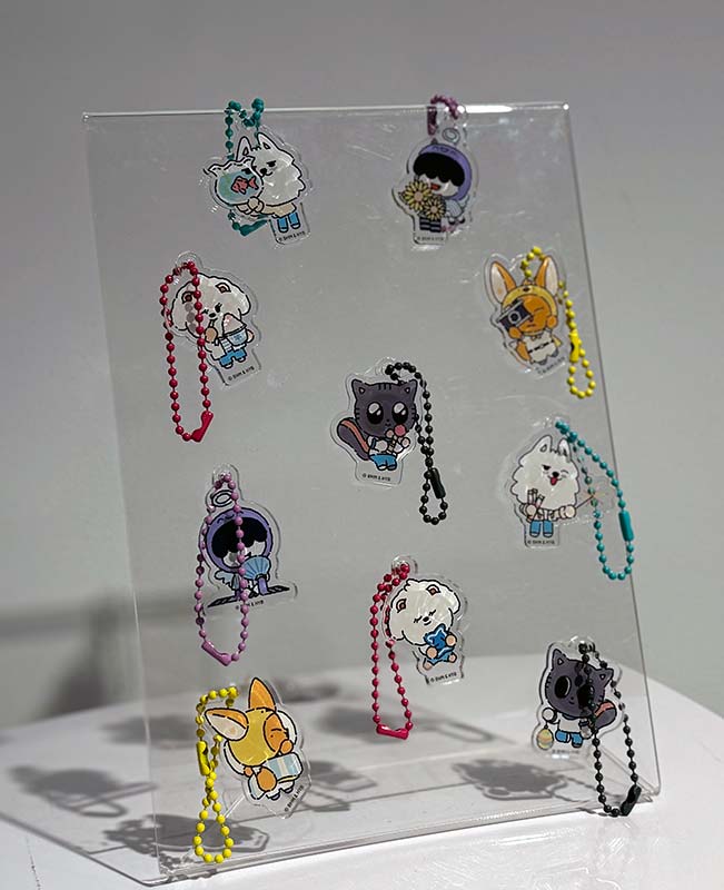 PPULBATUのキーホルダー