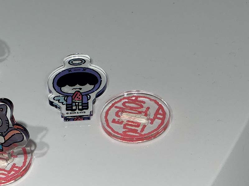 フムニャリンのミニアクリルスタンド