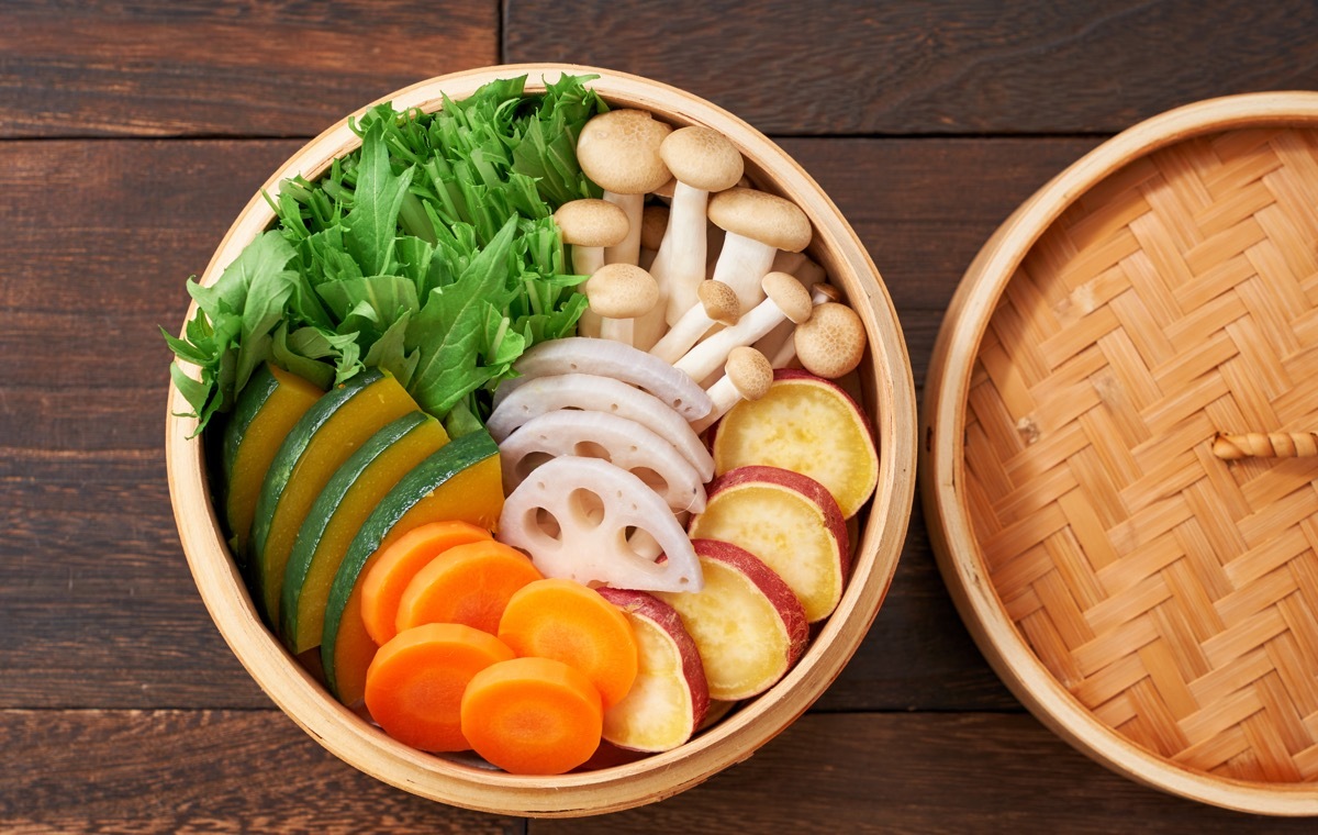 せいろ蒸し野菜