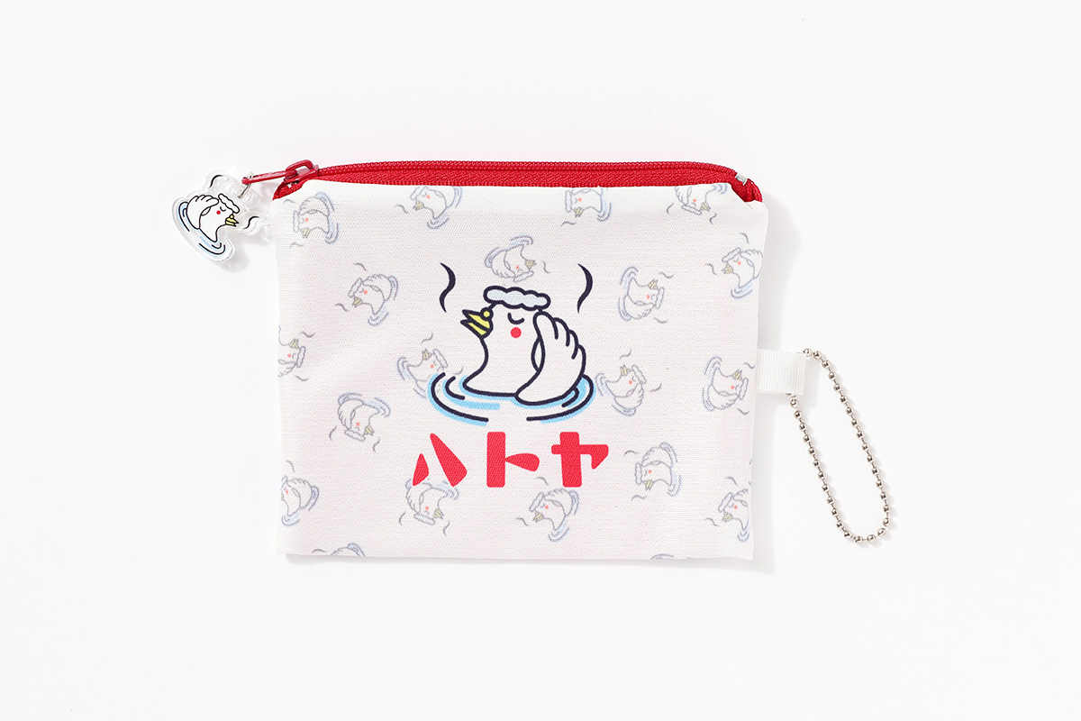 ハトヤのミニポーチ