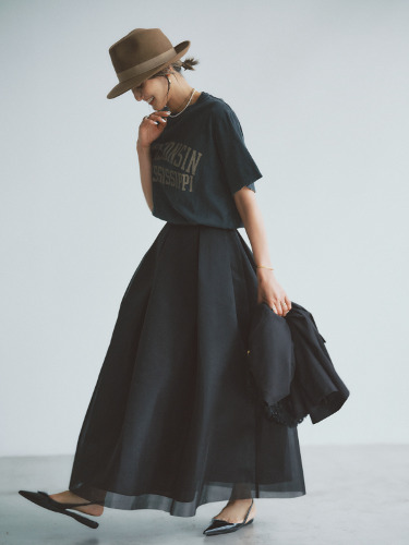 ダブルラッセルスカート