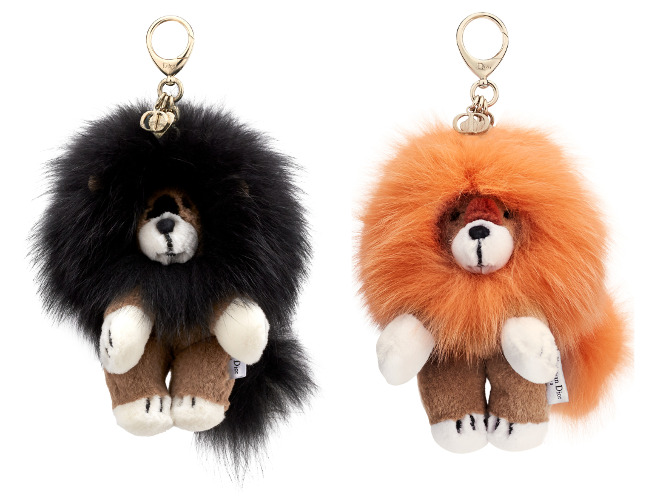 ライオンバッグチャーム