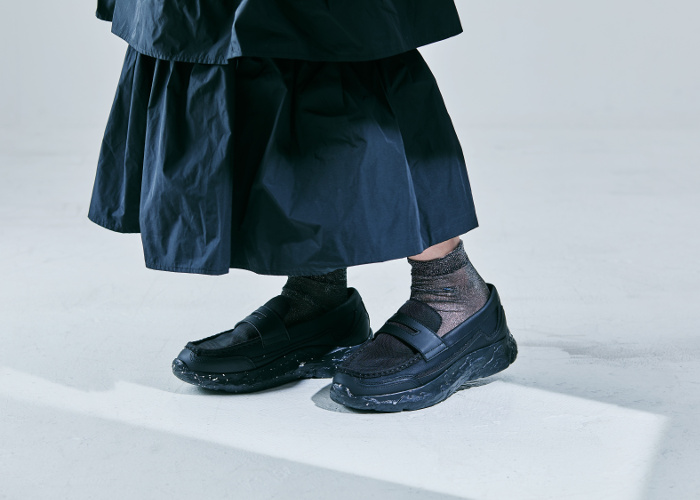 ローファー着用画像