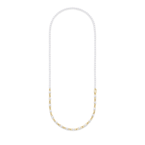 ファイン リンク ネックレス￥4,070,000 YG/あこや真珠