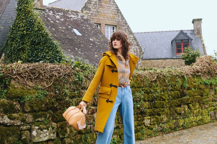 コート着用画像