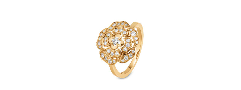 リング イエローゴールド×ダイヤモンド￥1,094,500