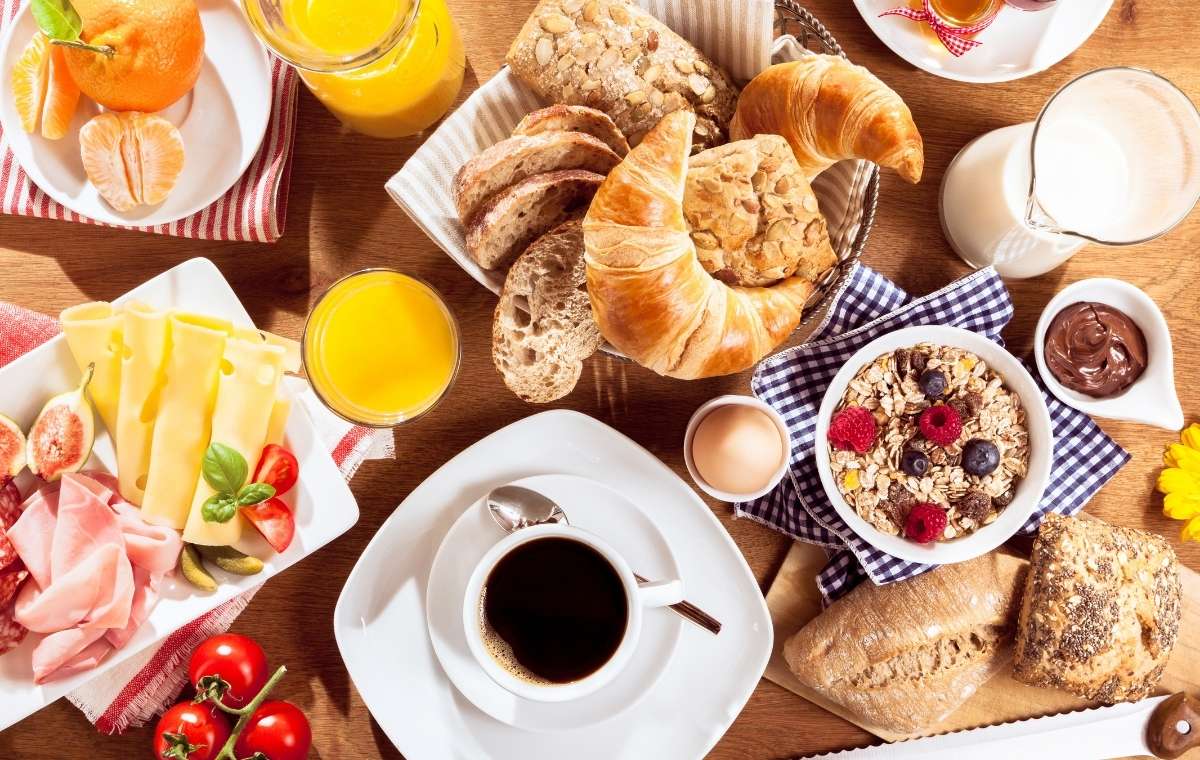 ブランチの食卓の写真