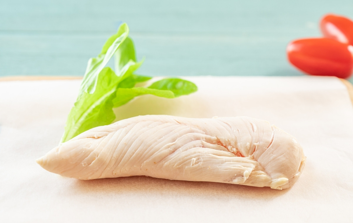 ゆでたささみの写真