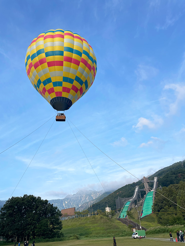 熱気球体験