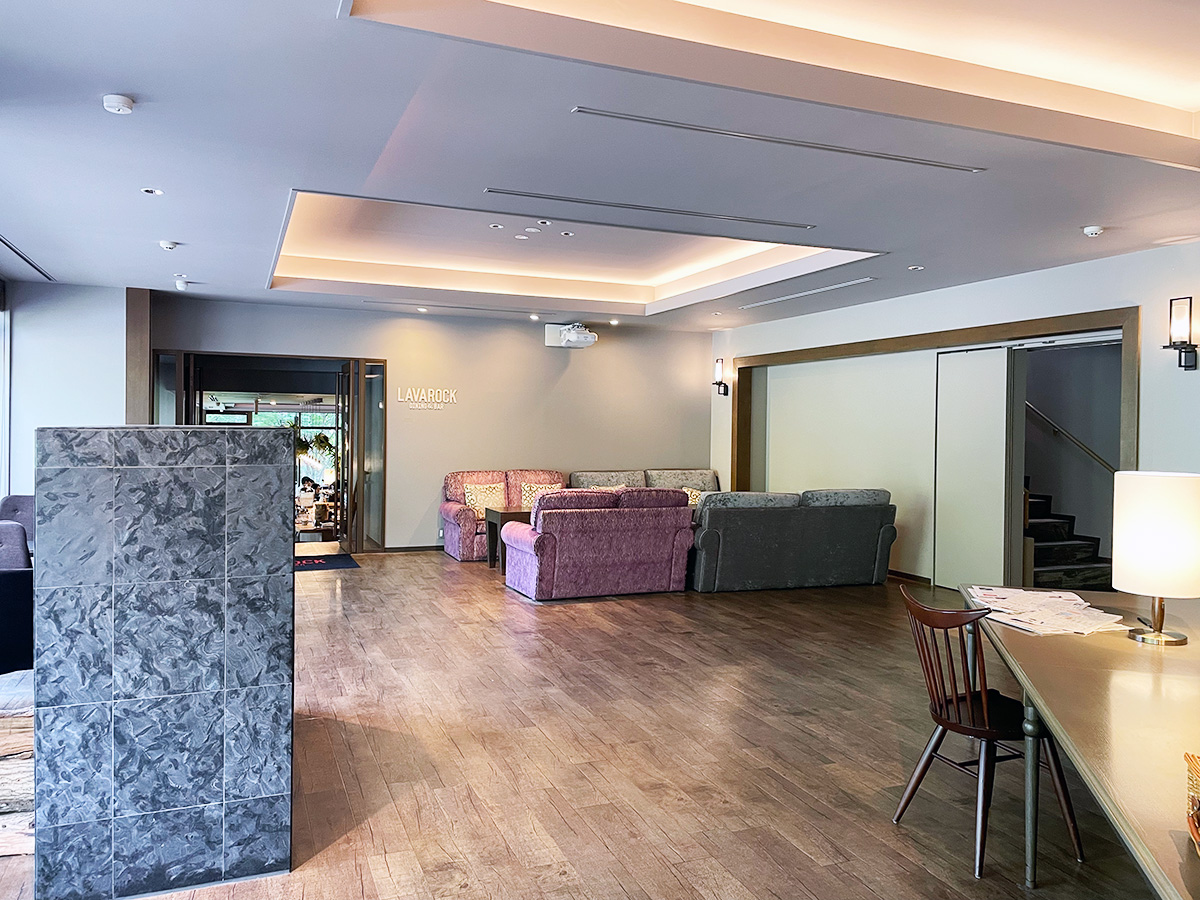 ホテルのロビー