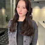 前髪なしロングヘア