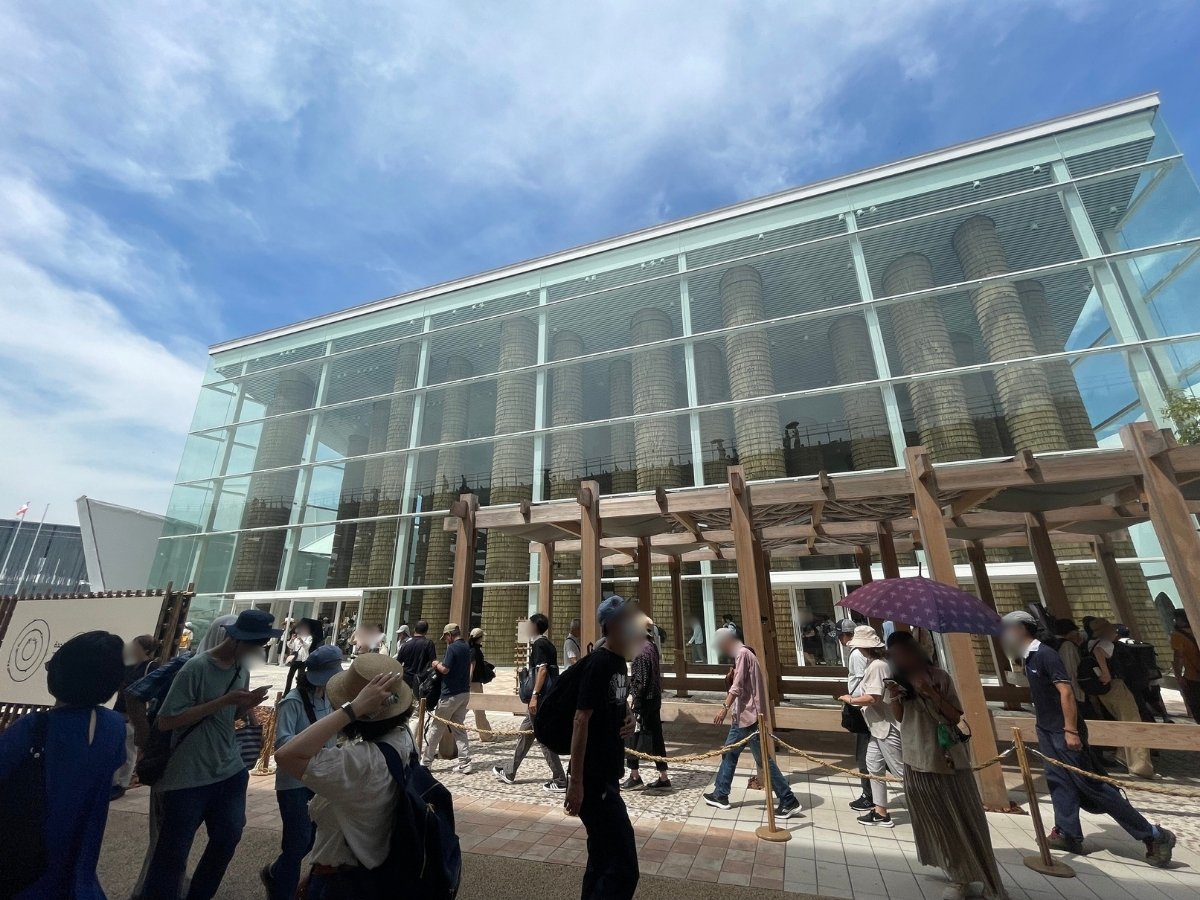 パビリオンの外観写真